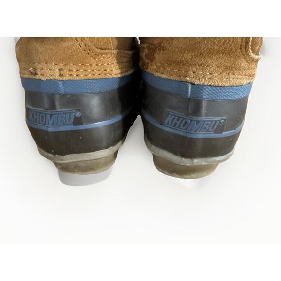 Khombu Letty Duck Boots Women’s 8 M Cozy Brown Waterproof Winter Lace Up - Picture 3 of 7